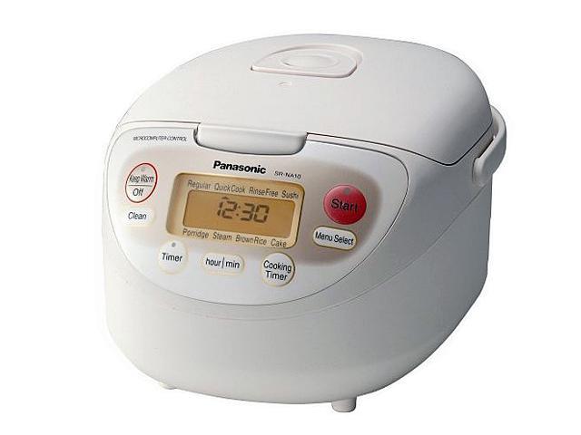 Panasonic SR-NA10 White 5.5-Cup Rice Cooker - Newegg.com