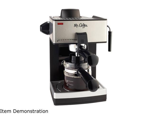 Mr Coffee ECM160 RB Steam Espresso And Cappuccino Maker Mr Coffee ECM160 RB Steam Espresso And Cappuccino Maker