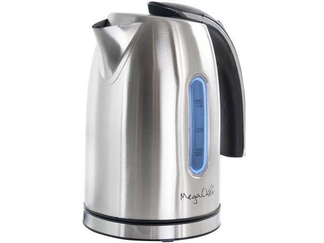 MegaChef MGKTL-1215 Stainless Steel 1.2Lt. Stainless Steel Electric Tea Kettle