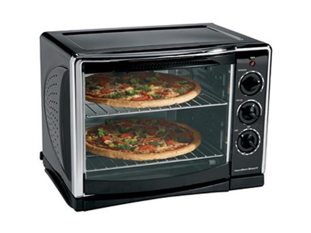 Hamilton Beach 31197r Black Countertop Oven With Convection And