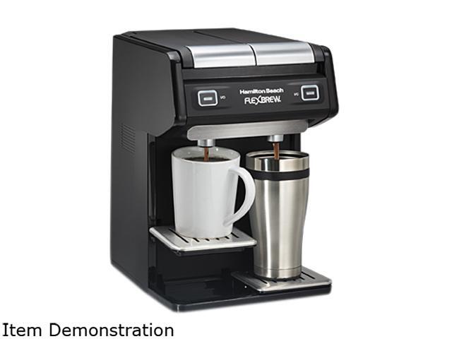 Hamilton Beach 49998 FlexBrew Dual Single Serve Coffee Maker Hamilton Beach 49998 FlexBrew Dual Single Serve Coffee Maker