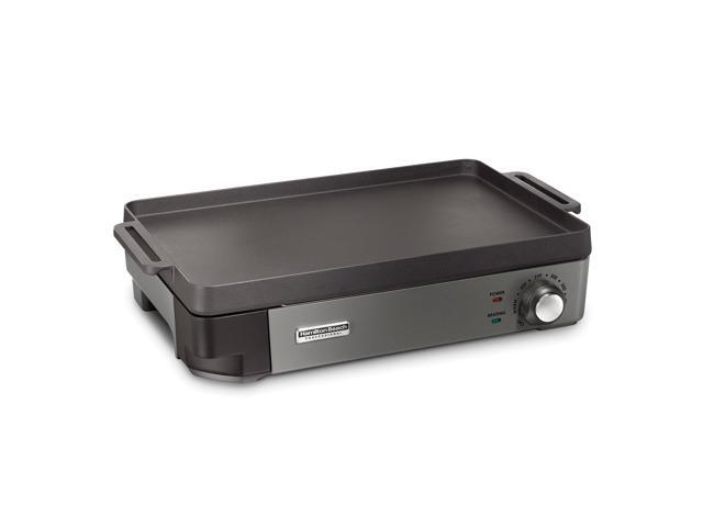Hamilton Beach 38560 Professional Cast Iron Electric Grill 10" x 16" with Removable Cooktop