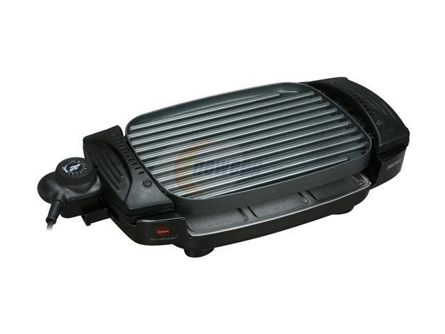 Aroma AHG-2233 Black Dual Flip Grill and Griddle with Raclette - Newegg.com