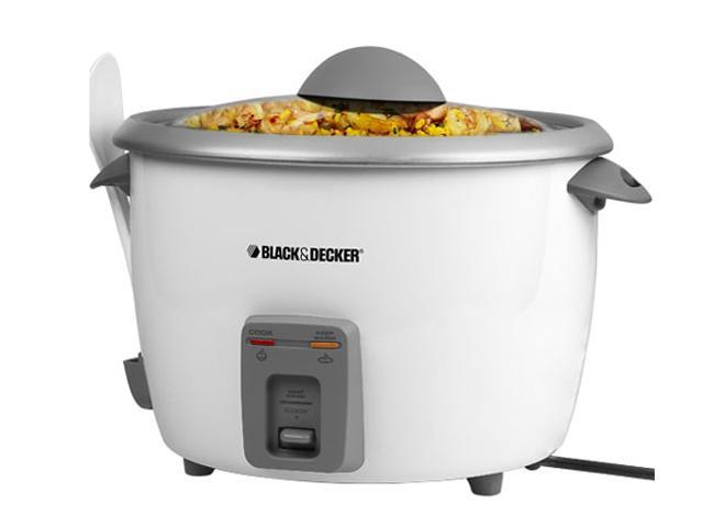 Black & Decker RC5428 White 28-Cup Rice Cooker - Newegg.com