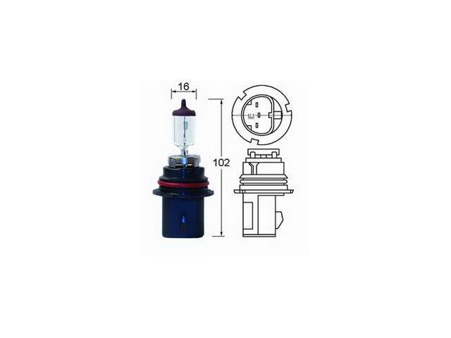 Hella Hb5 9007 Hella High Performance Xenon Blue Halogen Bulb