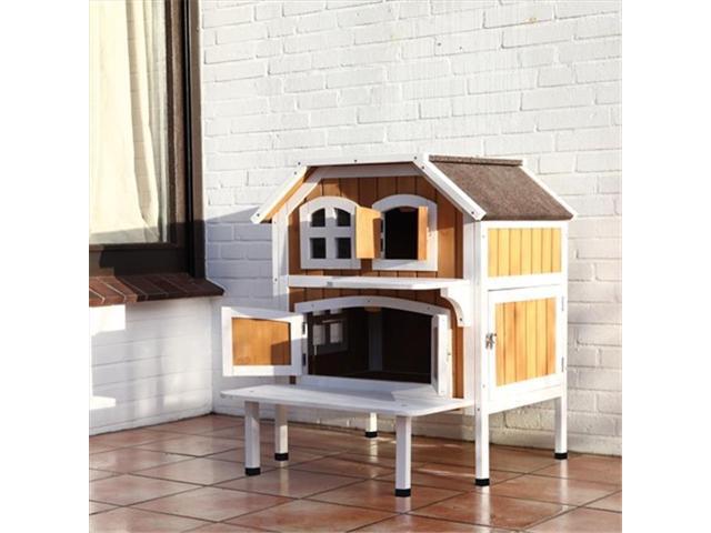 Trixie Pet S 44095 2 Story Cat Cottage Newegg Ca Trixie Pet S 44095 2 Story Cat Cottage