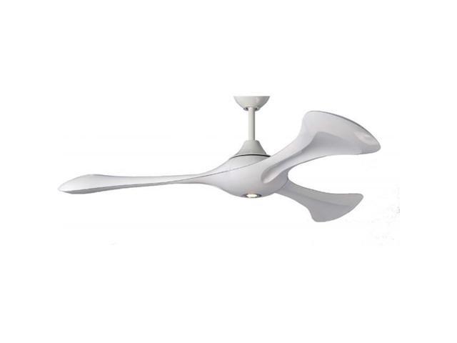 Atlas Bu Wh Unique Modular Ceiling Fan Gloss White 60 In X 3