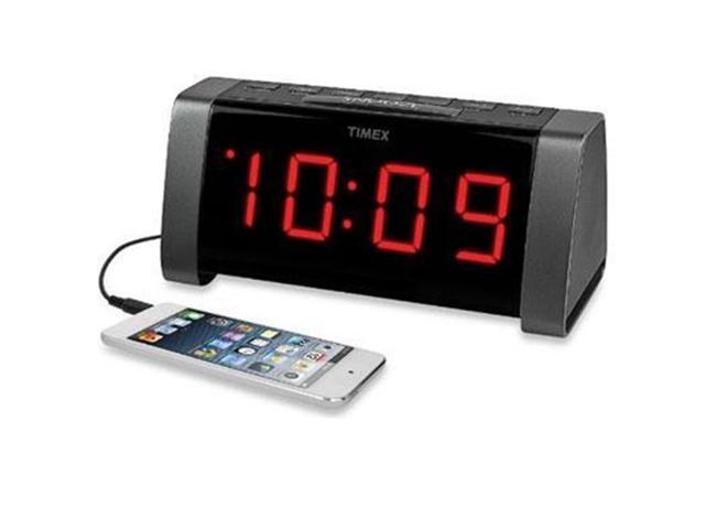 Timex T235b Am Fm Dual Alarm Clock Radio With Jumbo 1 8 Led Timex T235b Am Fm Dual Alarm Clock