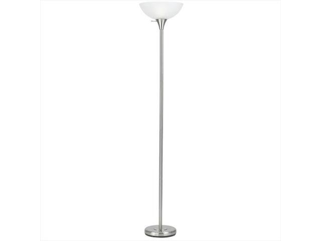 Cal Lighting Bo 2055 150 W 3 Way Metal Torchiere Floor Lamp With Cal Lighting Bo 2055 150 W 3 Way Metal Torchiere Floor Lamp With Glass Shade