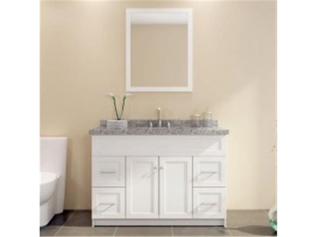 Bellaterra Home 804366 Dw 49 In Double Sink Vanity Wood Walnut Bellaterra Home 804366 D W 49 In Double Sink Vanity Wood Walnut