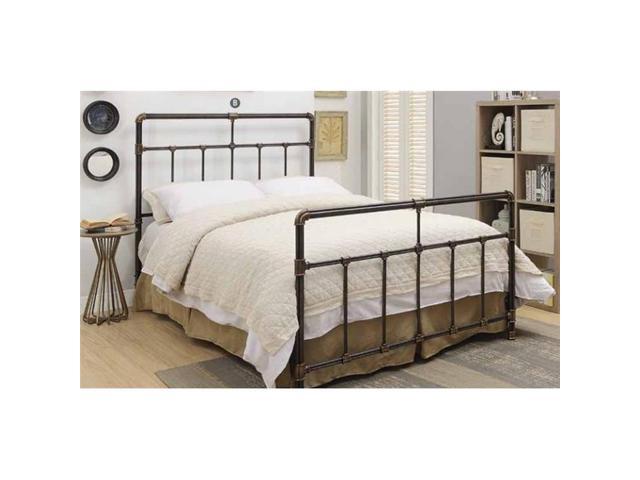 Coaster Furniture 300735t Twin Size Bed Headboard Footboard Coaster Furniture 300735t Twin Size Bed Headboard Footboard Antique Brass