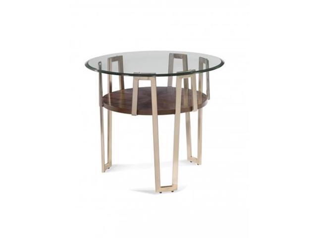 Bassett Mirror 3017 221b Tec Thoroughly Modern Cornell Round End Table Newegg Com