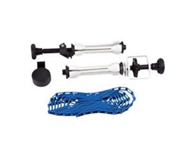 Fotodiox Triple Roller Paper Drive Set with Wall Mount Support for Mounting 3 Paper Background Rolls