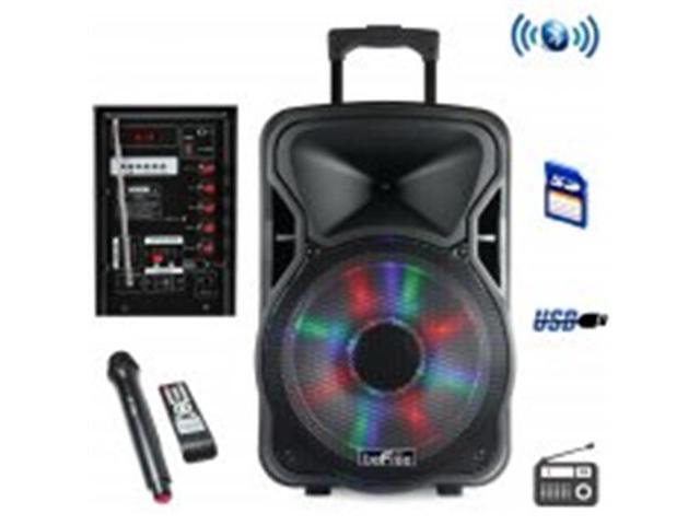 Befree Sound BFS-4400 12 in Bluetooth Rechargeable Party Speaker with Illuminatiing Light