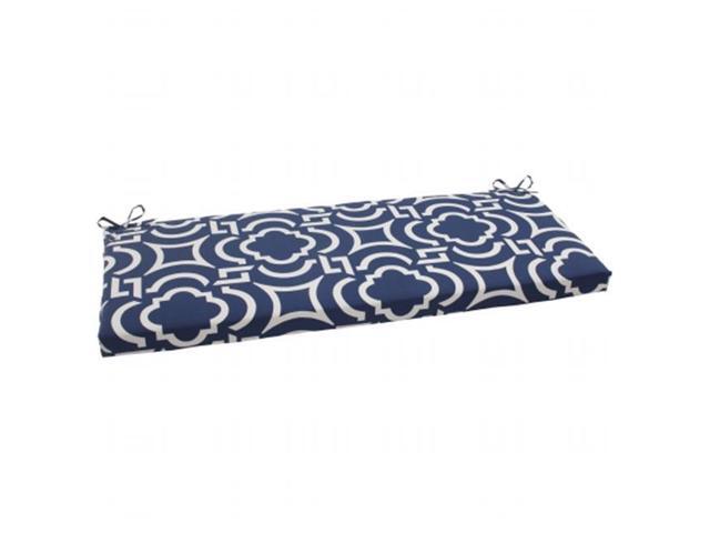Pillow Perfect Indoor Outdoor Carmody Bench Cushion Navy Newegg Com