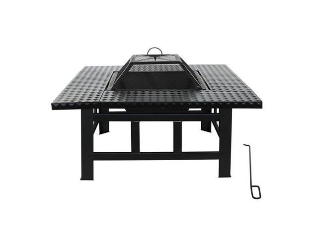 Aleko Fp010 Unb 30 In Heavy Duty Steel Table Top Fire Pit Kit