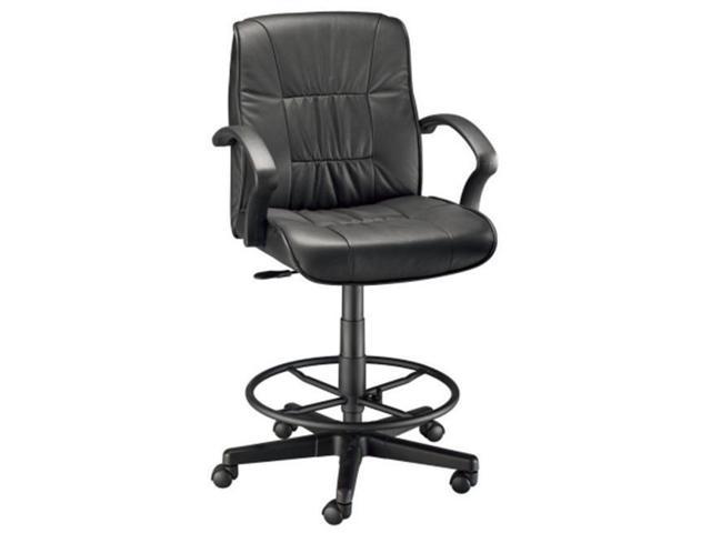Alvin Ch777 90dh Art Director Executive Leather Drafting Chair