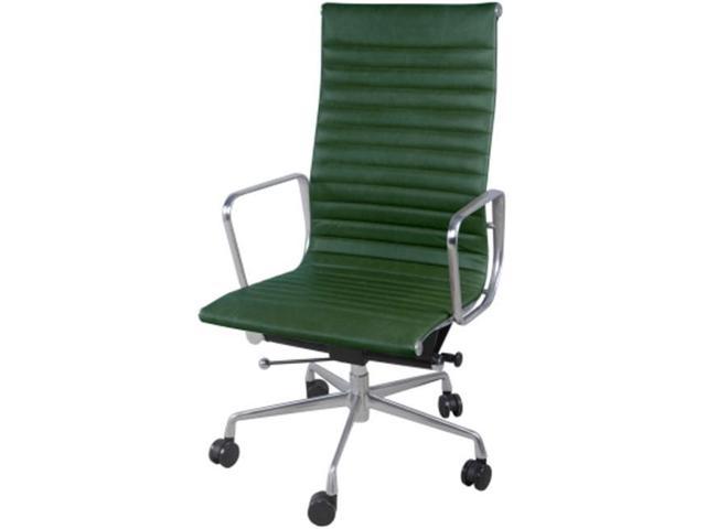 New Pacific Direct 6900005 Va 44 X 22 5 X 23 5 In Langley Pu High Back Office Chair Vintage Asparagus Newegg Com