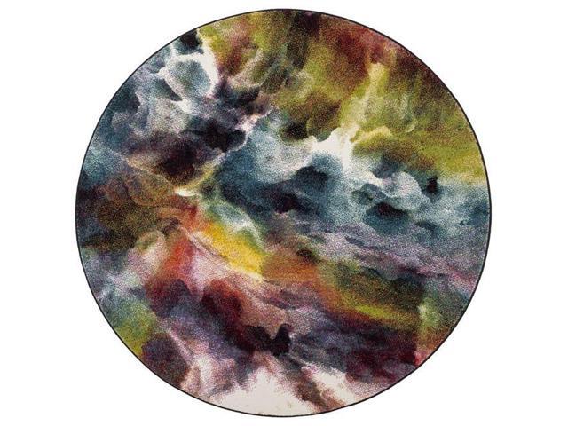 Safavieh Gal110a 5r Galaxy Round Area Rug Multicolor 5 Ft 3 In X Newegg