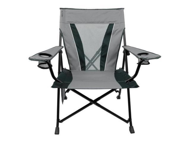 Kijaro 54026 L Dual Lock Folding Chair Hallet Peak Gray Kijaro 54026 L Dual Lock Folding Chair Hallet Peak Gray