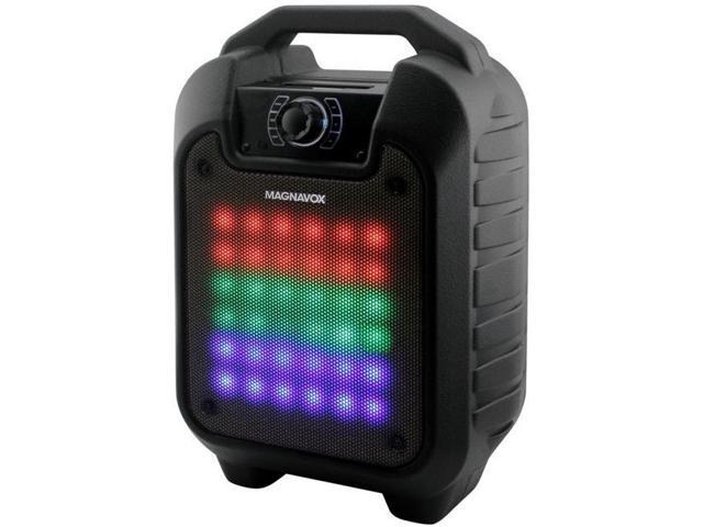 Magnavox MMA3683N Portable Speaker with Changing Lights & Bluetooth ...