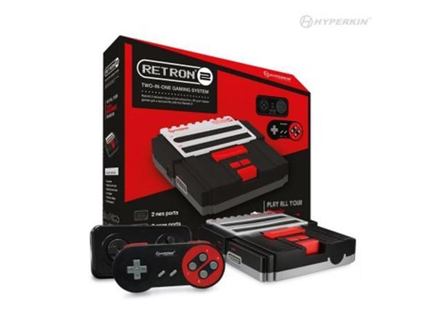 Hyperkin M05932-BK RetroN2 2 in 1 Console Videogame Hardware, Black