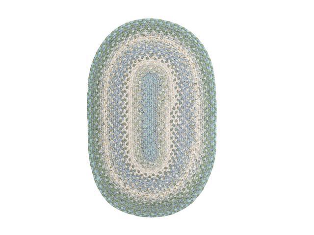 Home E Décor Cotton Braided Rugs Oval Baja Blue 2 X3 Newegg Home E Décor Cotton Braided Rugs Oval Baja Blue 2 X3
