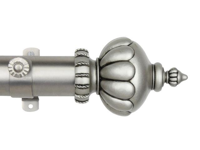 Rod Desyne Imperial Finial 1 5 Custom Cut Length Curtain Rod 13