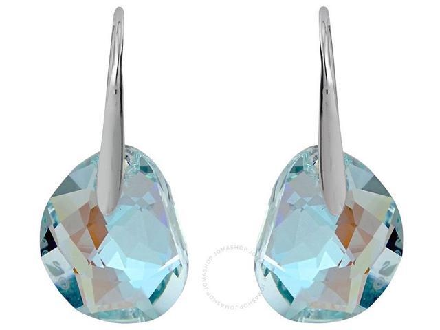 Swarovski Galet Pierced Earrings Blue 949740 Newegg Swarovski Galet Pierced Earrings Blue 949740
