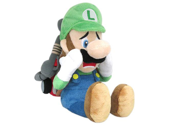 luigi vacuum plush