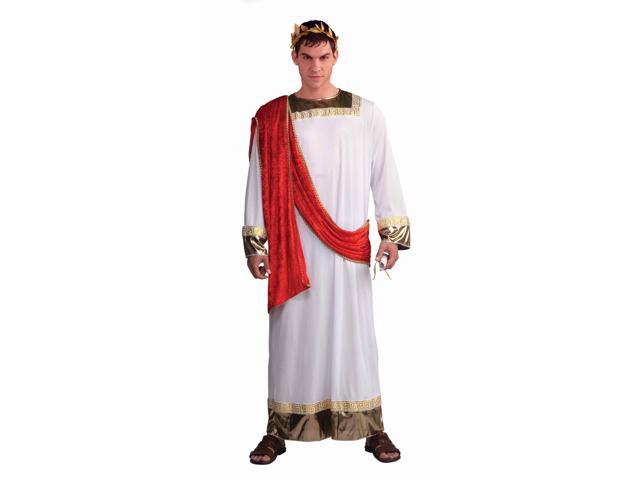 Julius Cesar Costume w/Headpiece, Robe & Shoulder Sash Adult Standard ...