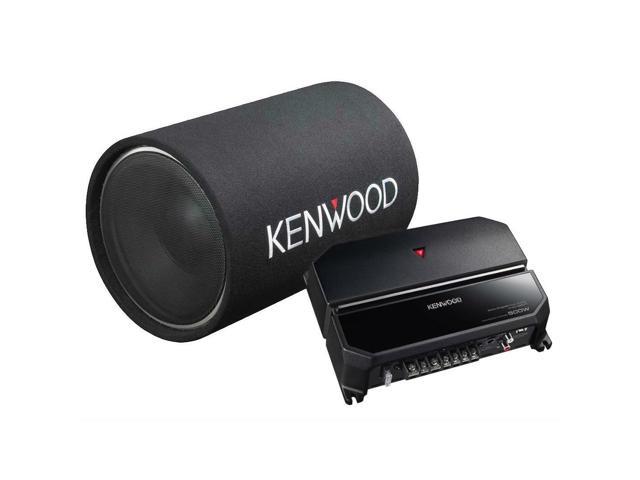 Kenwood PW1-30TB 12-Inch 1200W Bass Tube Subwoofer + 2-Channel ...