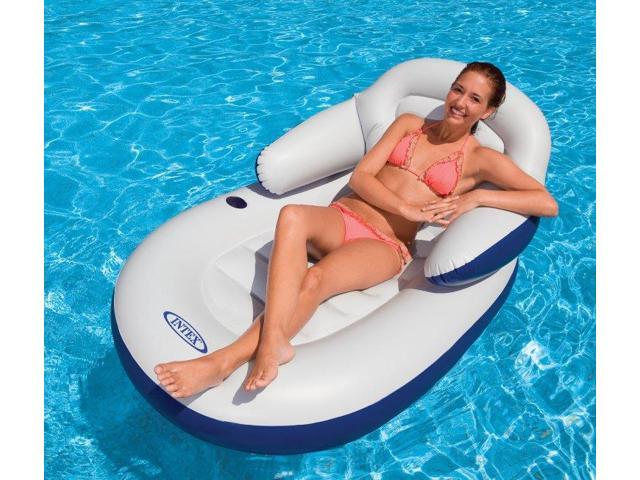 intex inflatable floating lounge