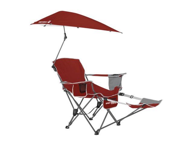 Sport Brella Umbrella Recliner Folding Chair Red Newegg Com Sport Brella Umbrella Recliner Folding Chair Red