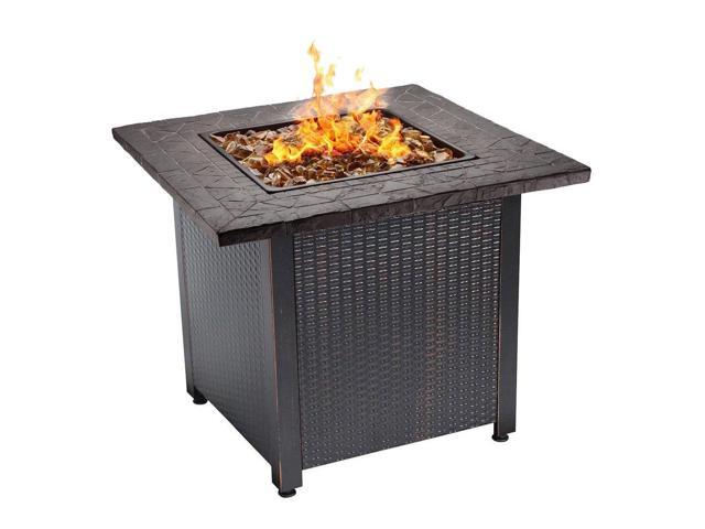 Endless Summer Decorative Push On Outdoor Lp Gas Fire Pit Endless Summer Decorative Push On Outdoor Lp Gas Fire Pit