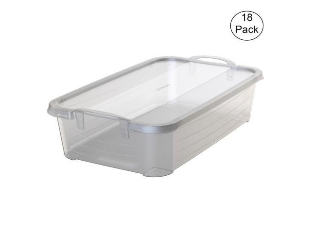 clear stackable storage boxes