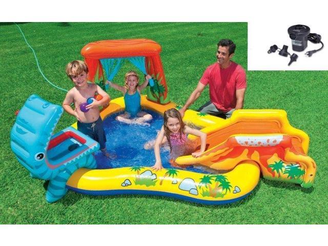 intex dinosaur play pool