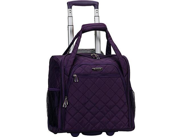 rockland melrose wheeled underseat carry on spinner