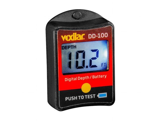vexilar d130 battery status indicator