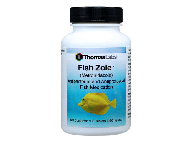 Thomas Labs Fish Zole (Metronidazole) 250mg 100ct Tablets