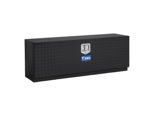 Photo 1 of UWS 48" Gloss Black Aluminum Single-Door Topside Truck Tool Box
