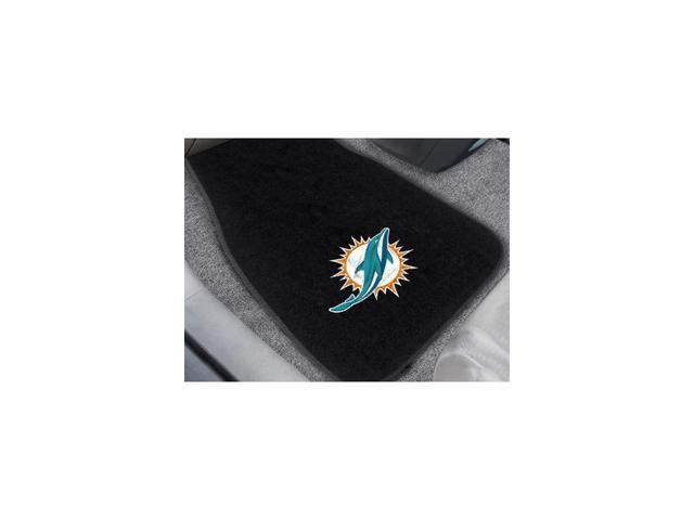 Fanmat Nfl Miami Dolphins 2 Pc Embroidered Car Mat Set Newegg Com