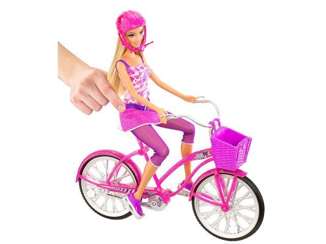 barbie pink bike