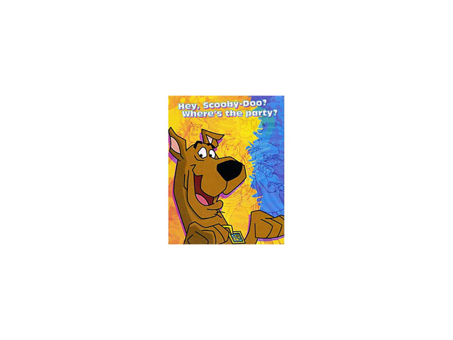 Scooby Doo Invitations 8 Pack Party Supplies Newegg Com