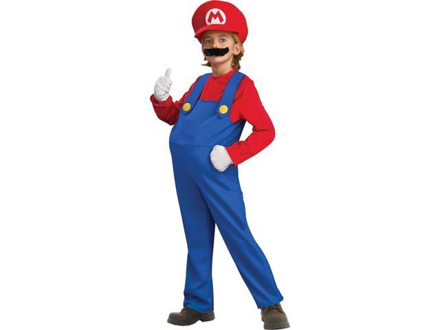 Deluxe Super Mario Bros Mario Costume for Boys - Newegg.com