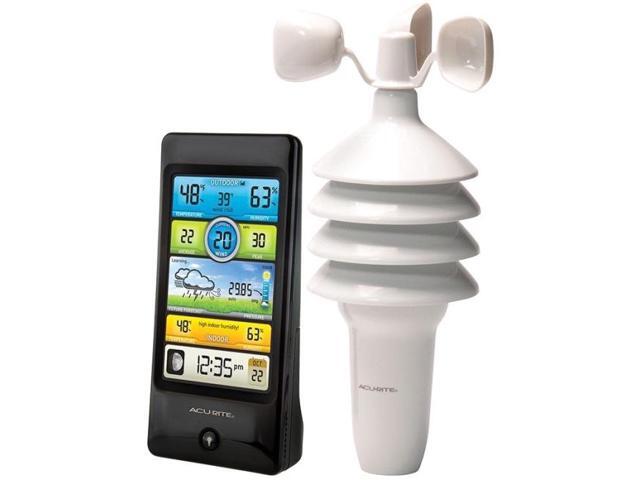 Acurite Pro Color Weather Station With Wind Speed Newegg Com