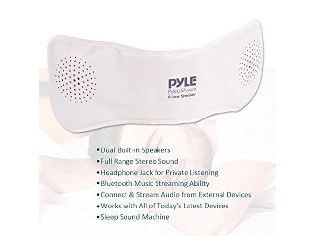 Pyle Ppsp18 Bluetooth Pillow Speaker Rechargeable Portable Sleep