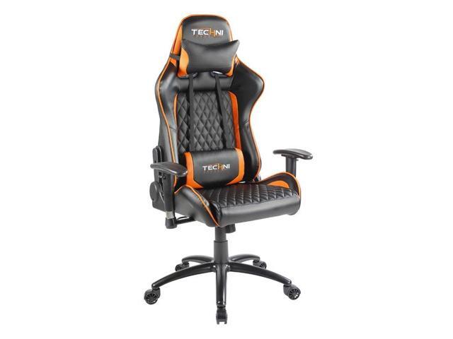 Techni Sport Office Pc Gaming Chair In Orange Newegg Com Techni Sport Office Pc Gaming Chair In Orange