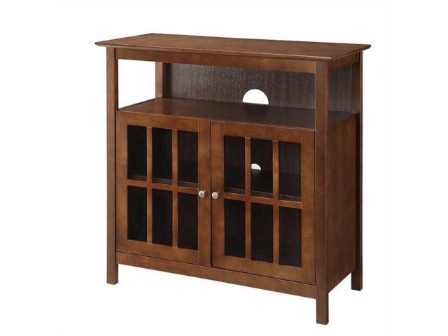 Convenience Concepts Designs2go Big Sur Highboy Tv Stand Espresso Newegg Com