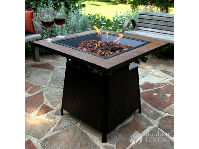 Uniflame Propane Outdoor Fire Bowl Newegg Com